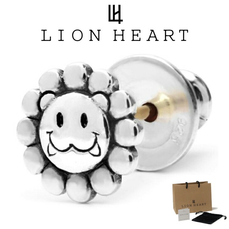 ピアス メンズ レディース スタッズピアス フラワーレオ LH T.H.R LEO SV925 LH-1EA208 メンズピアス 片耳用 1点売り クリスマス 【ネコポス】