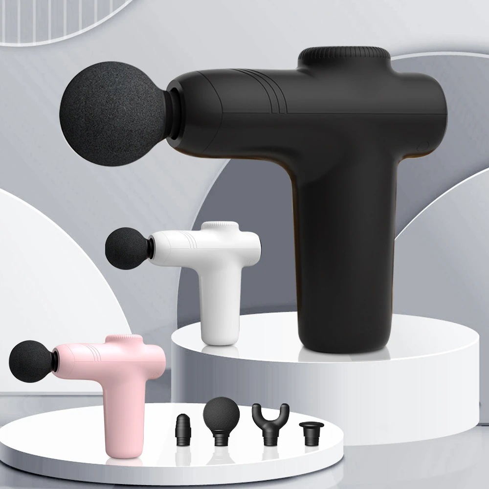 軽量 小型 マッサージ銃深部組織筋肉電気マッサージ器痛みボディ背骨痛み腰椎バックサポートマッサージリラックス 筋膜リリース