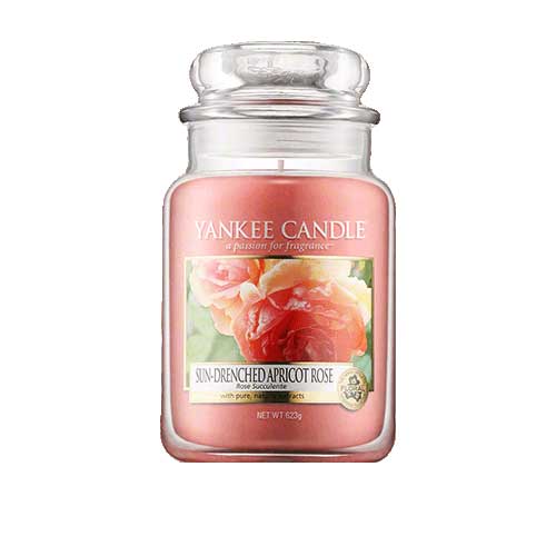 ヤンキー キャンドル サン ドレンチド アプリコット ローズ ジャーL ハウスウォーマー 623g YANKEE CANDLE SUN-DRENCHED APRICOT ROSE HOUSEWARME