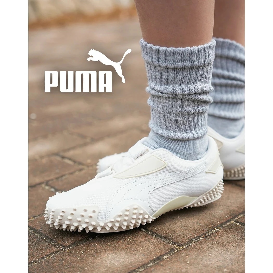 PUMA プーマ モストロ OG プライム スニーカー MOSTRO OG PRIME WARM WHITE ( ホワイト 白 レディース 薄底 ウィメンズ 403206-08 )