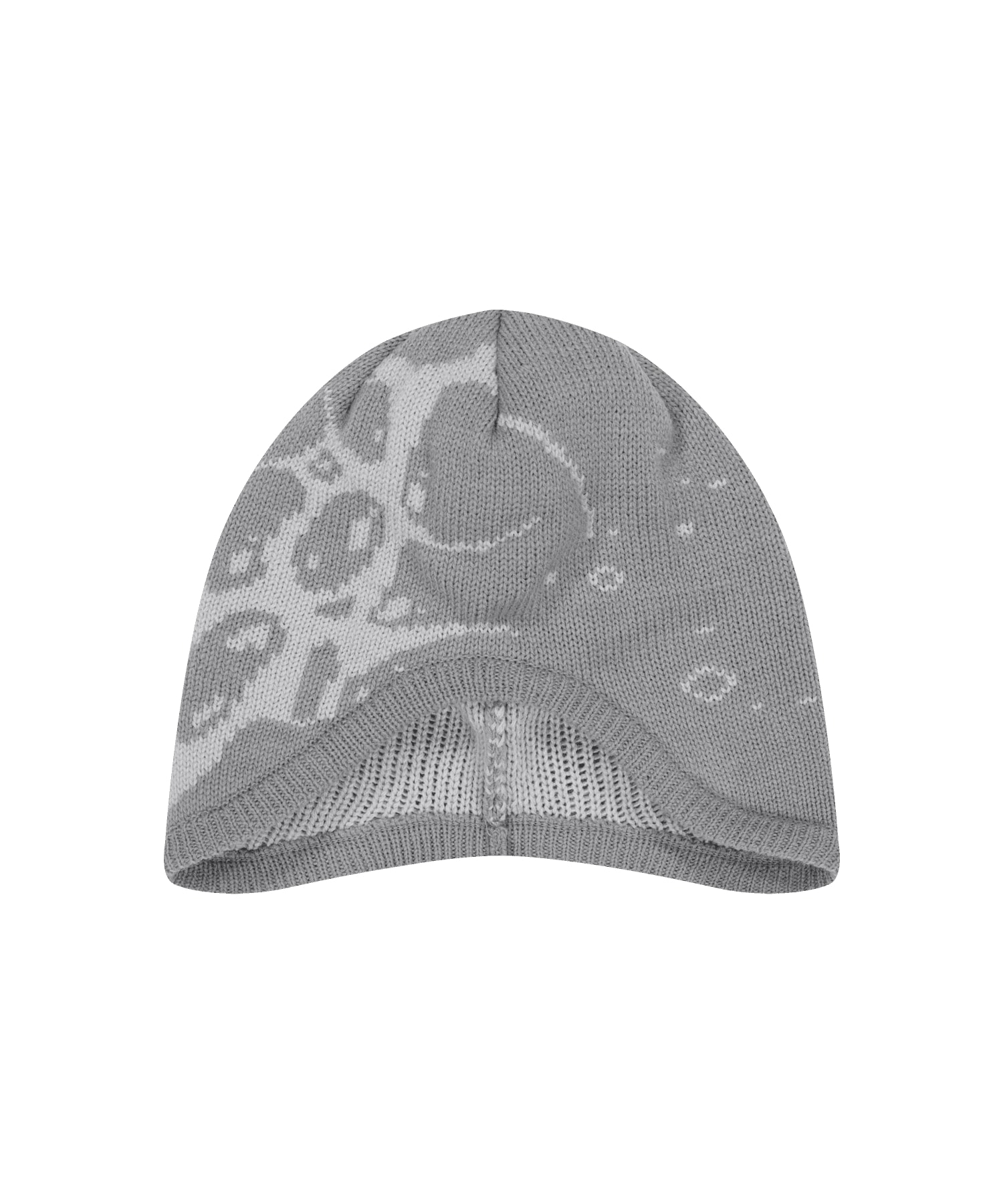 【SANSANGEAR】 SPIKE EAR FLAP BEANIE : GREY