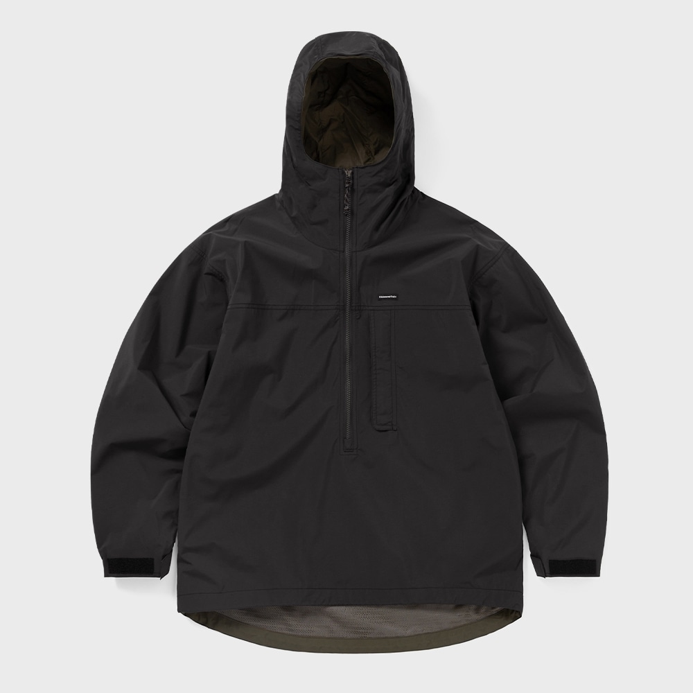 ディス・イズ・ネヴァー・ザット・ナイロンアノラックパーカーブラック