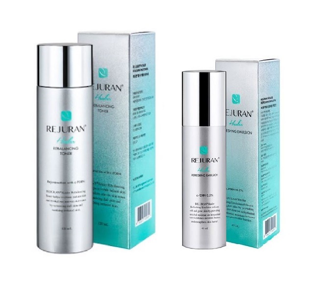 企画セット[リジュラン] Rejuran ヒーラーリバランシングトナー120ml + ヒーラーリフレッシュエマルジョン 45ml リジュランマスク 1枚プレゼント (Toner+ Emusion)