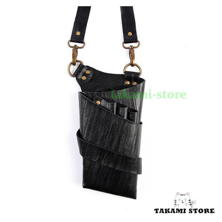 牛革 シザーケース 美容師 ウェストポーチ トリマー カット用品 シザーバッグ サロン 多機能 大容量 花屋 持ち運び 軽量　プロ仕様 業務用 5,134円