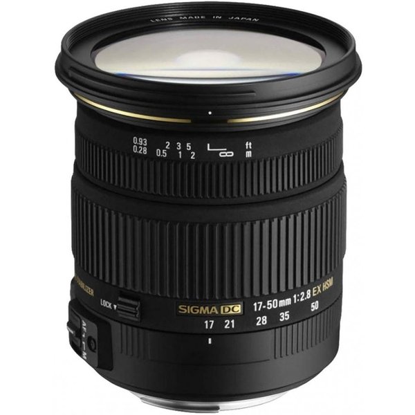 【中古】シグマ SIGMA 標準ズームレンズ 17-50mm F2.8 EX DC OS HSM ニコン用 APS-C専用 583552