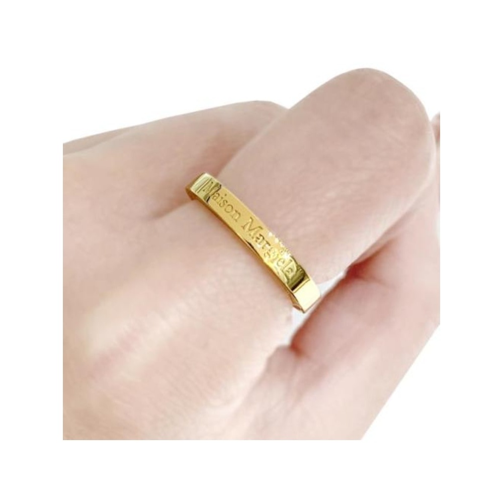 メゾンマルジェラメゾンマルジェラロゴスリムリングリング SM1UQ0080 SV0158 950 Q0EC205791