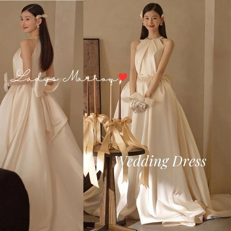 コストパフォーマンスウェディングドレス ウエディングドレス プリンセスライン ホルターネック 白 プリンセス お姫様ドレス 前撮りドレス お色直し ドレス 韓国 ホワイトドレス 白いドレス 花柄ドレス