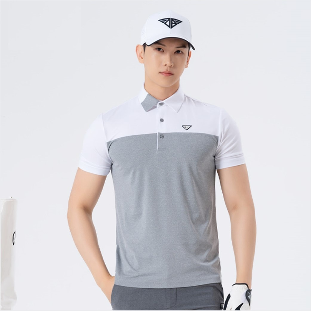 DOWNBLOW[dom00]ダウンブロー_DBS2HG5102M_男子ゴルフウェアポイントカラー半袖Tシャツ