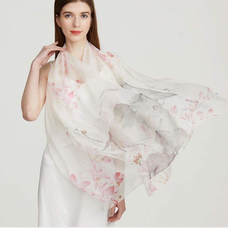 スカーフ 大判 レディース シルク風 ネッカチーフ UV 春秋 日焼け対策 マフラー 夏 UVカット 薄手 洗える ショール 日焼け防止 UV対策 UVケア ストール 5,129円