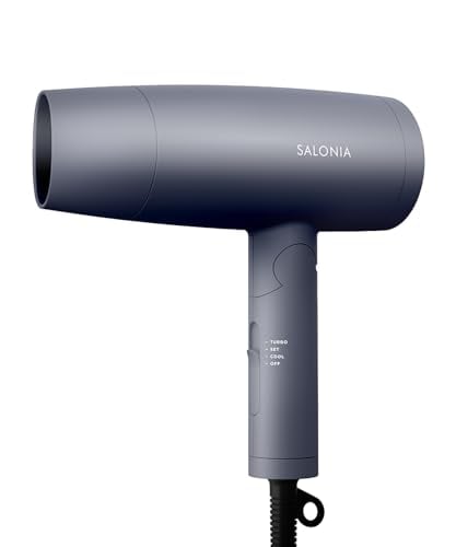 SALONIA サロニア スピーディーイオン ドライヤー 【グレー