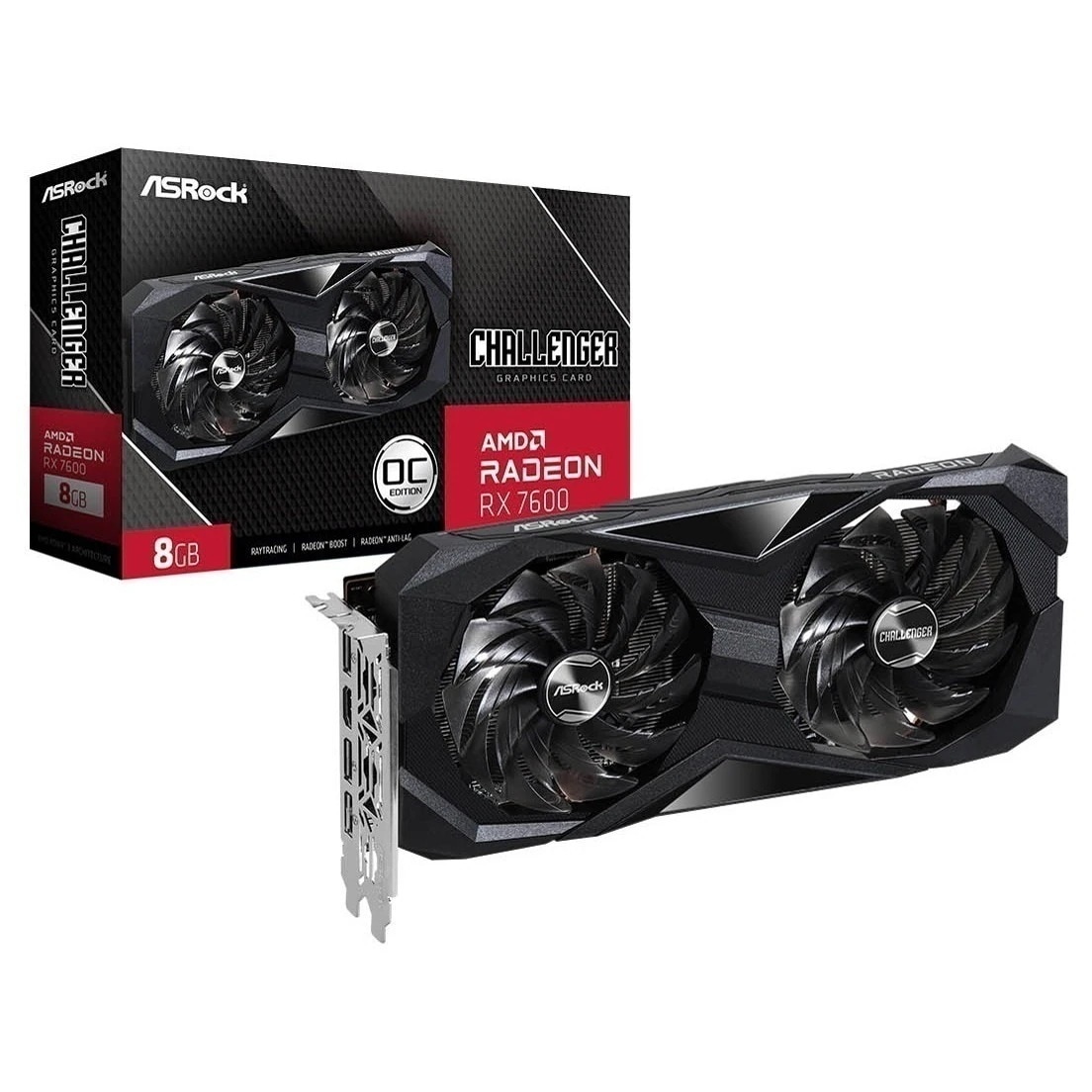 Radeon RX 7600 Challenger 8GB OC [PCIExp 8GB]グラフィックボード