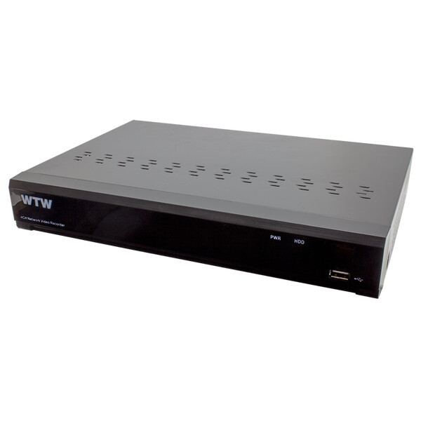 塚本無線 WTW-NV418EP6-4TB SPリンクシリーズ IPカメラ用 ネットワークビデオレコーダー (NVR)
