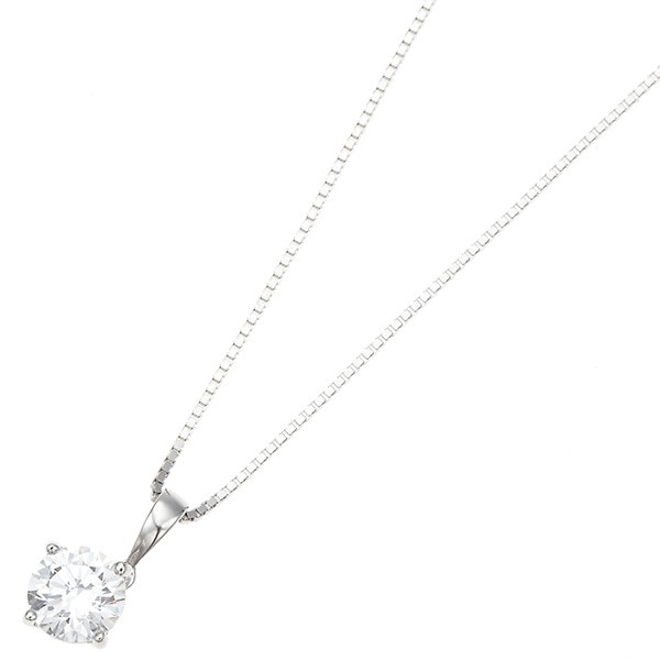 ネックレス　スーパーキュービックジルコニア　シルバー925　ベネチアンチェーン　プレゼント　レディース　パーティー　エレガント