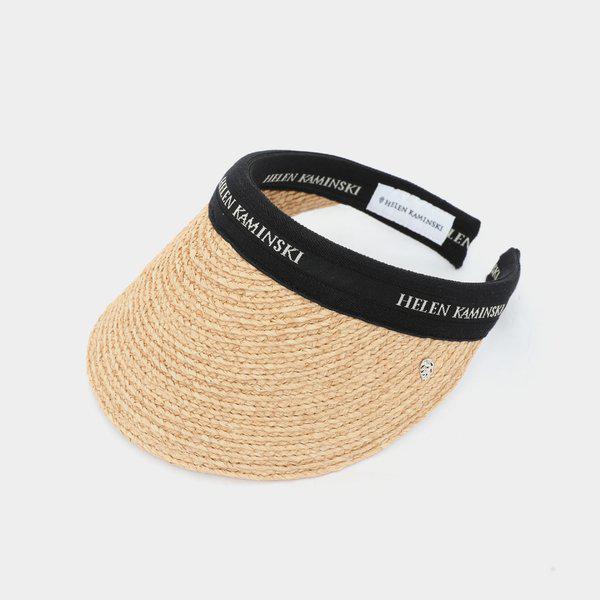 26SS ビアンカ バイザー 女性用サンキャップ HAT52491 ナチュラルブラック