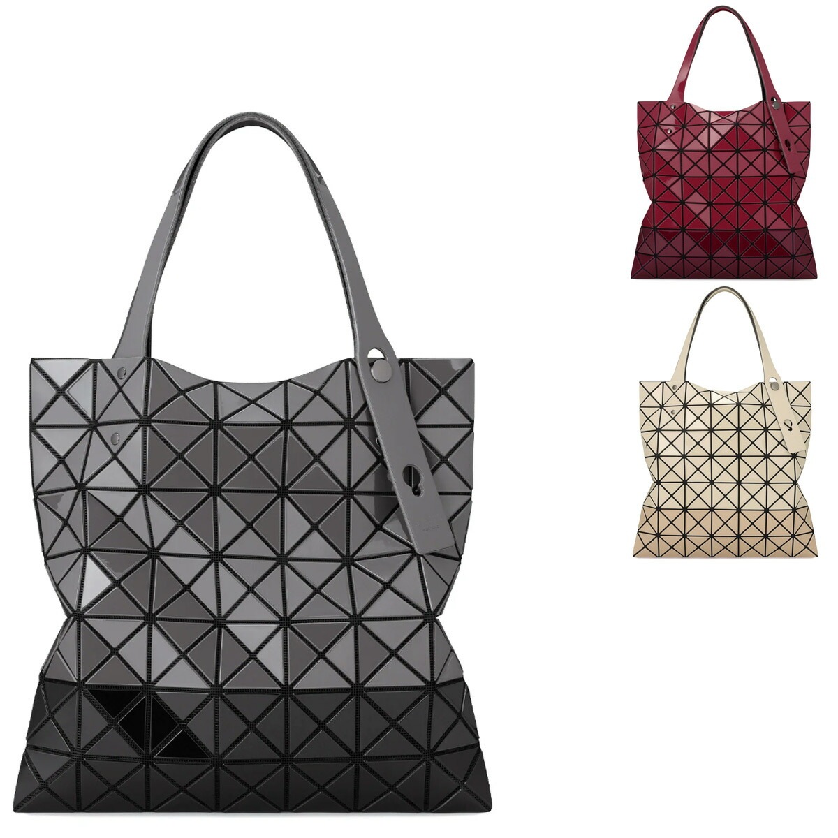 バオバオ BAO BAO ISSEY MIYAKE 【PRISM BI-COLOR / プリズム バイカラー 7×7】 トートバッグ 全3色 BB53 AG527