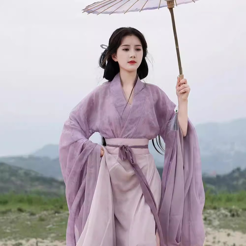 コスチューム 時代劇 漢服 優しい ワンピース 大人ドレス セット