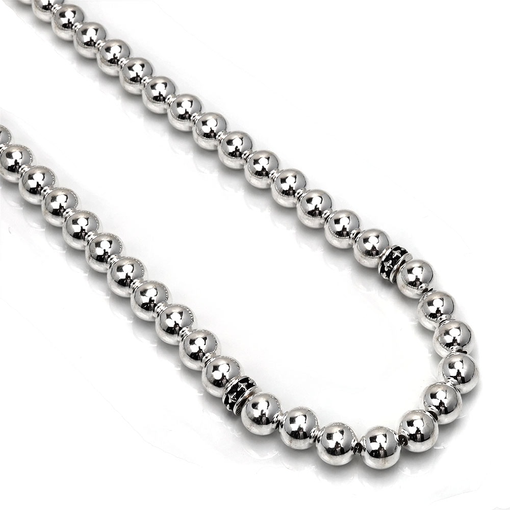 925 ボールチェーンネックレス [ns182-60cm]