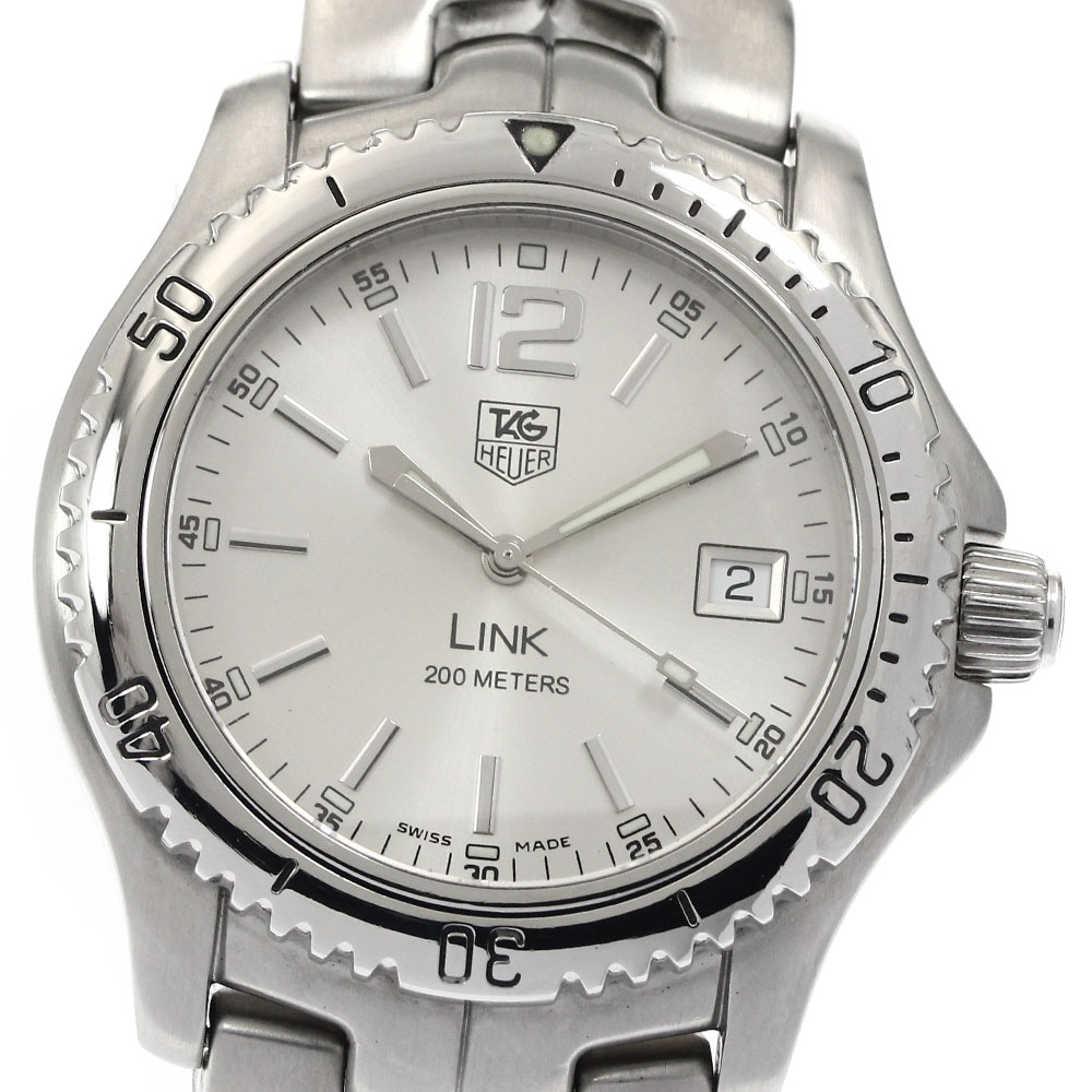 タグホイヤー TAG HEUER WT1112A リンク デイト クォーツ メンズ _885002【中古】
