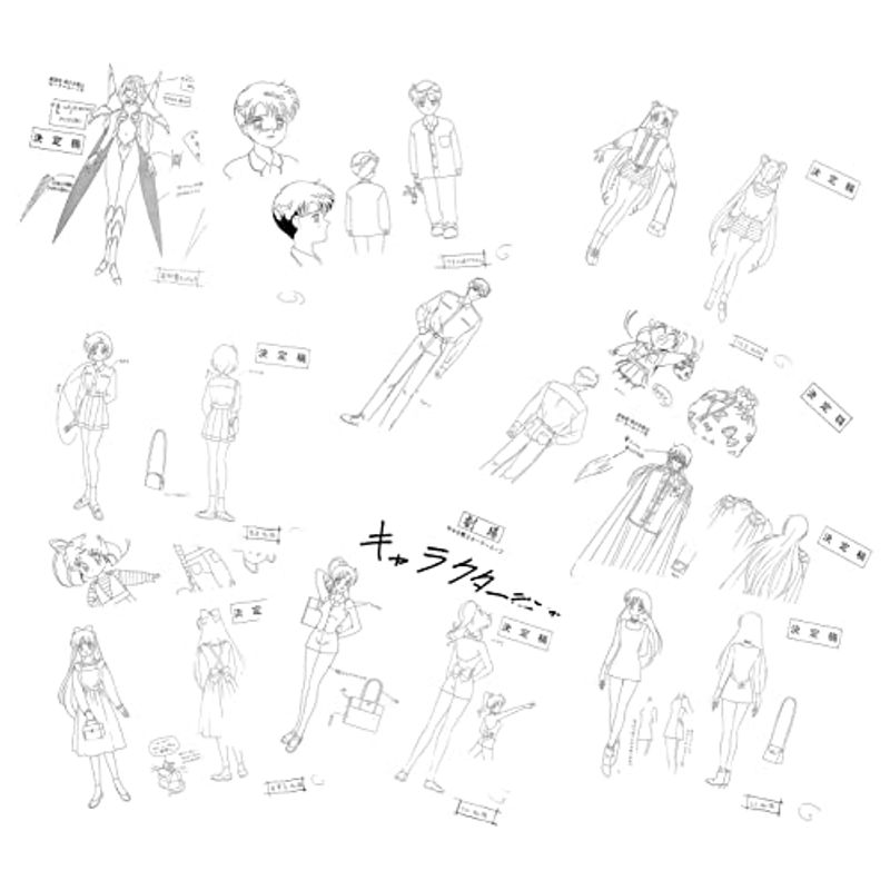 劇場版 美少女戦士セーラームーンR 設定資料 制作資料 14枚 5,220円