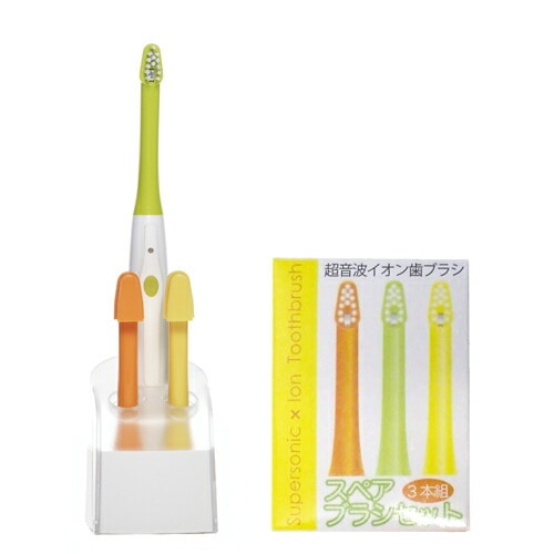 デントクロス + 専用スペア(替え)ブラシ(3本入り)セット 【宅配便】