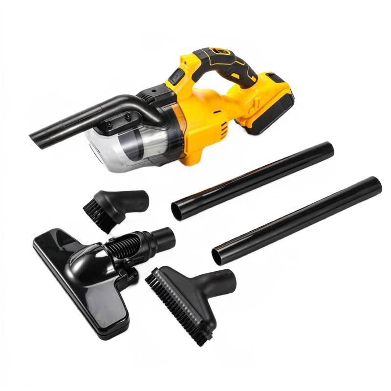 充電式クリーナ コードレス ワンタッチスイッチ 掃除機 業務用 掃除機 4種類吸引 ノズル 強力吸引 高性能モーター LEDライト付 2WAY仕様 軽量 小型 軽い ハンディ 家庭用 新生活家電 車