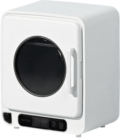SunRuck マルチ乾燥機 乾きくんmini ホワイト 衣類乾燥機 食器乾燥機 ミニ乾燥機 超小型 タッチパネル 衣類 タオル 下着シャツ コップ 箸 食器 哺乳瓶 ぬいぐるみ 時短 時間短縮 エコ