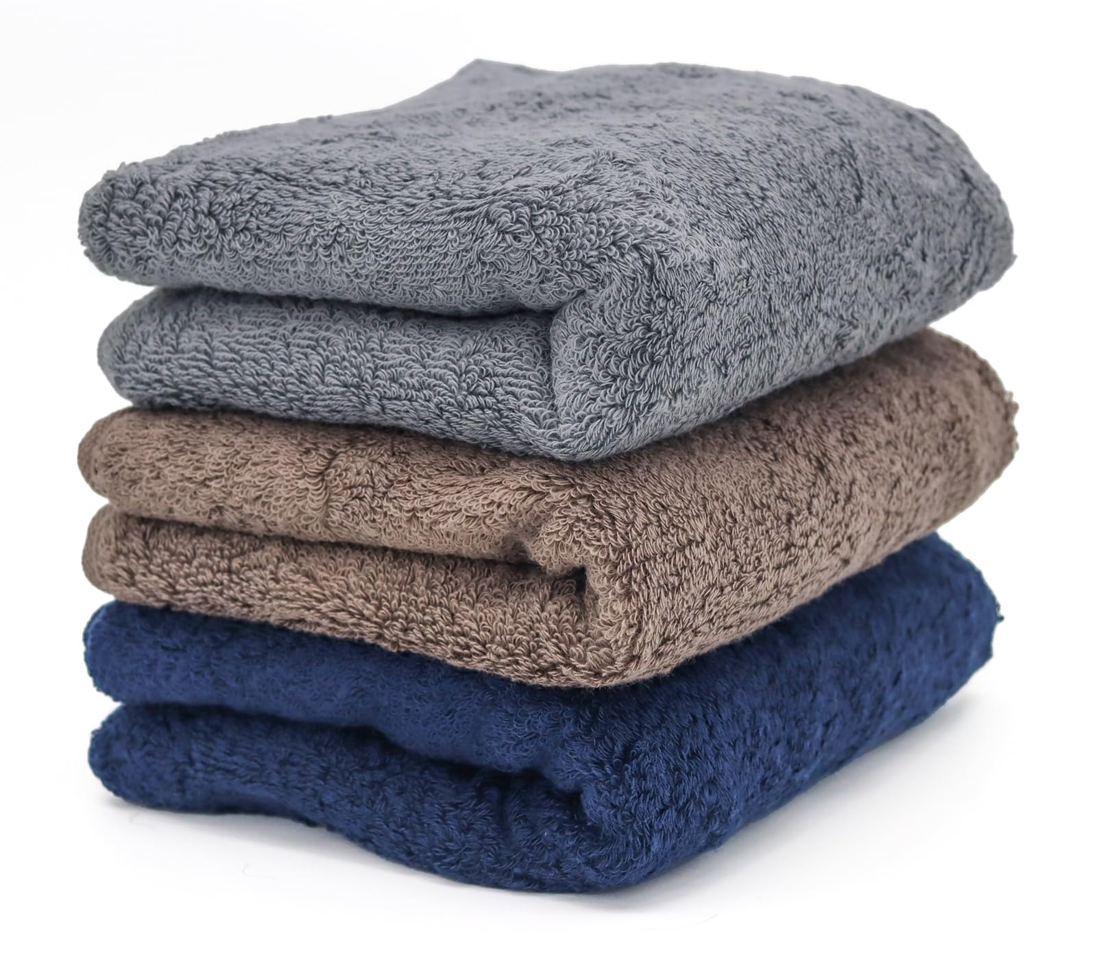 野村作【今治タオル認定 ハーフバスタオル】厚手 世界最高峰 ピマコットン使用 究極の糸「さらしな」 お肌つるん摩擦レス 吸水速度5倍吸水性4倍生地の強度2倍 肌に優しくホッとするタオル 3枚 ネ