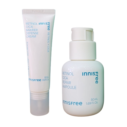 レチノール シカ痕跡バリア クリーム 50mL+レチノール シカ リペア アンプル 50ml 7,303円