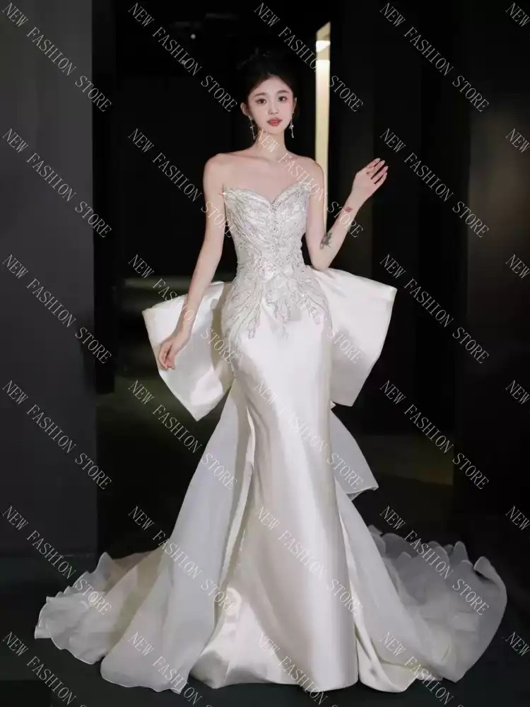 ウエディングドレス 白-12