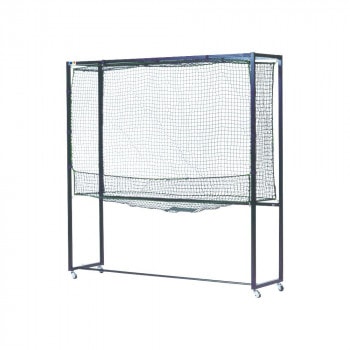 鵜沢ネット 卓球トレメイト デラックス 黒 1600x400x1600mm 42200