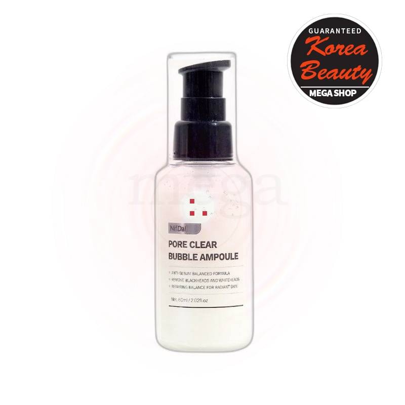 ニップルブラックヘッドバブルアンプルクレンザー毛穴フィジー老廃物クレンジング敏感肌60ml