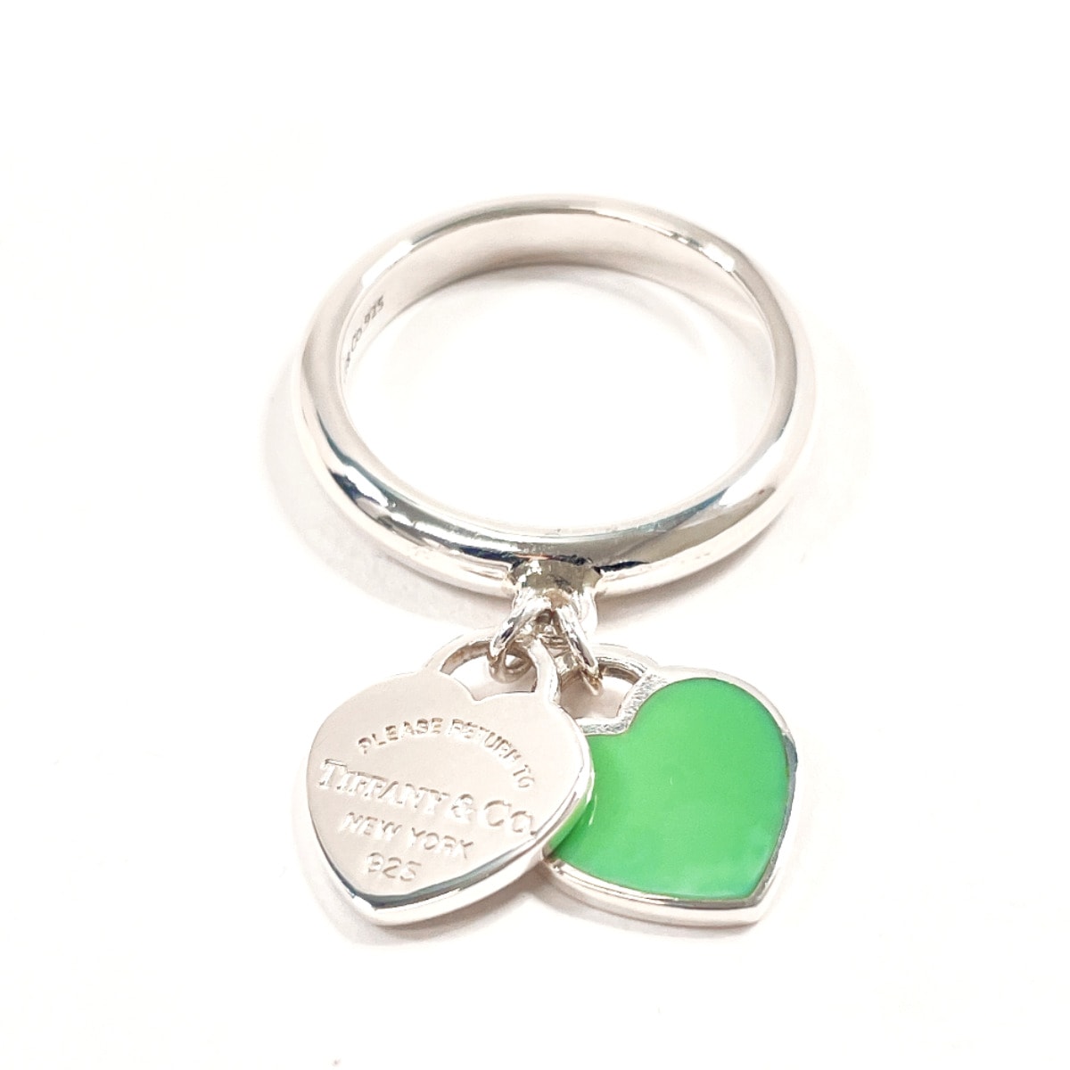 リターントゥ ダブル ハート リング・指輪 シルバー シルバー925 9.5号 レディース