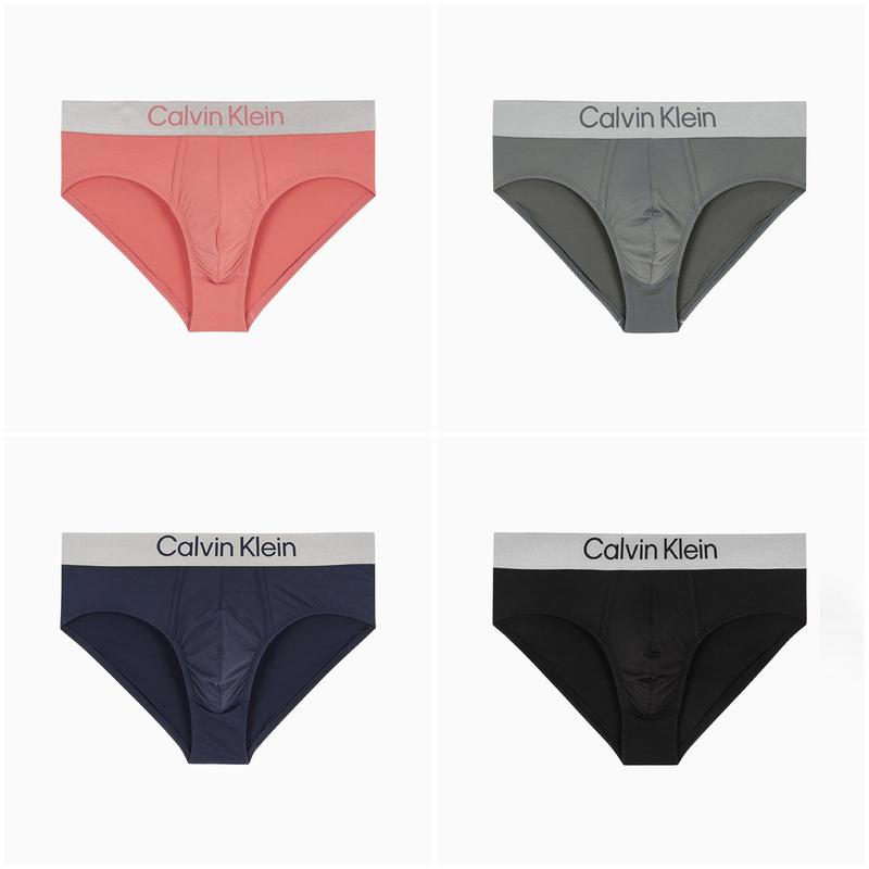 CK 25SS メンズ ブラッシュド マイクロ ジャージー ヒップブリーフ 4種 択1 (NB4126-UB1/CCI/XKQ/SZ9)