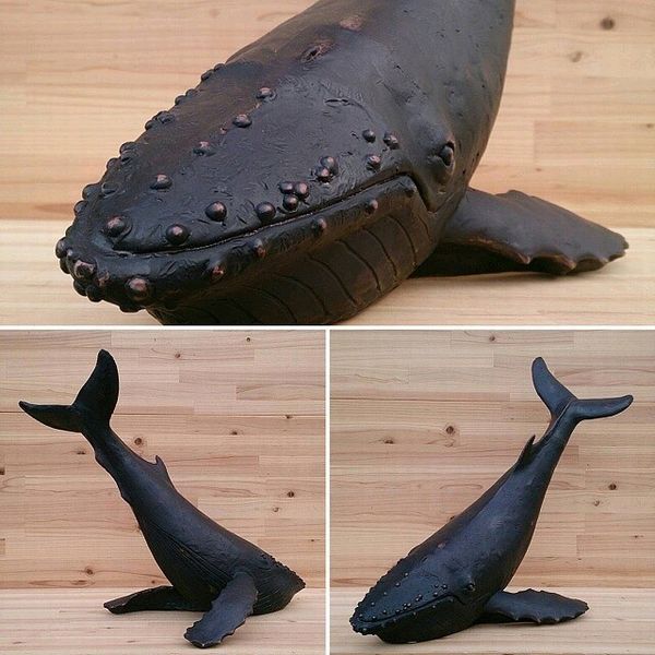 オブジェ 置き物 インテリア雑貨 家具 インテリア 海の生き物シリーズ ザトウクジラ オーナメント