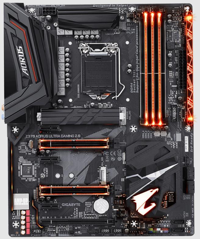 GIGABYTE Z370 AORUS ULTRA Gaming 2.0 (rev.1.0) LGA 1151 Intel Z370 HDMI SATA 6Gb/s USB 3.1 ATX Intel 12,047円