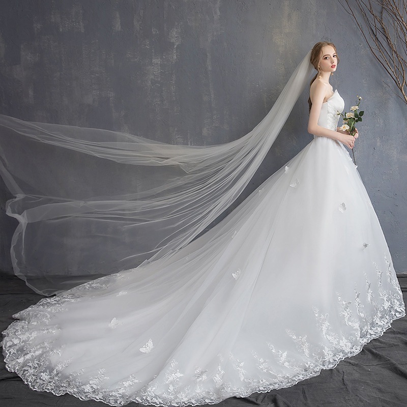【高.品.質】2024 新作 高級感 気質 ワンピース 結婚式 ドレス 花嫁ロングドレス 結婚式ワンピース 韓国ファッション パーティードレス ウェディングドレス 白33