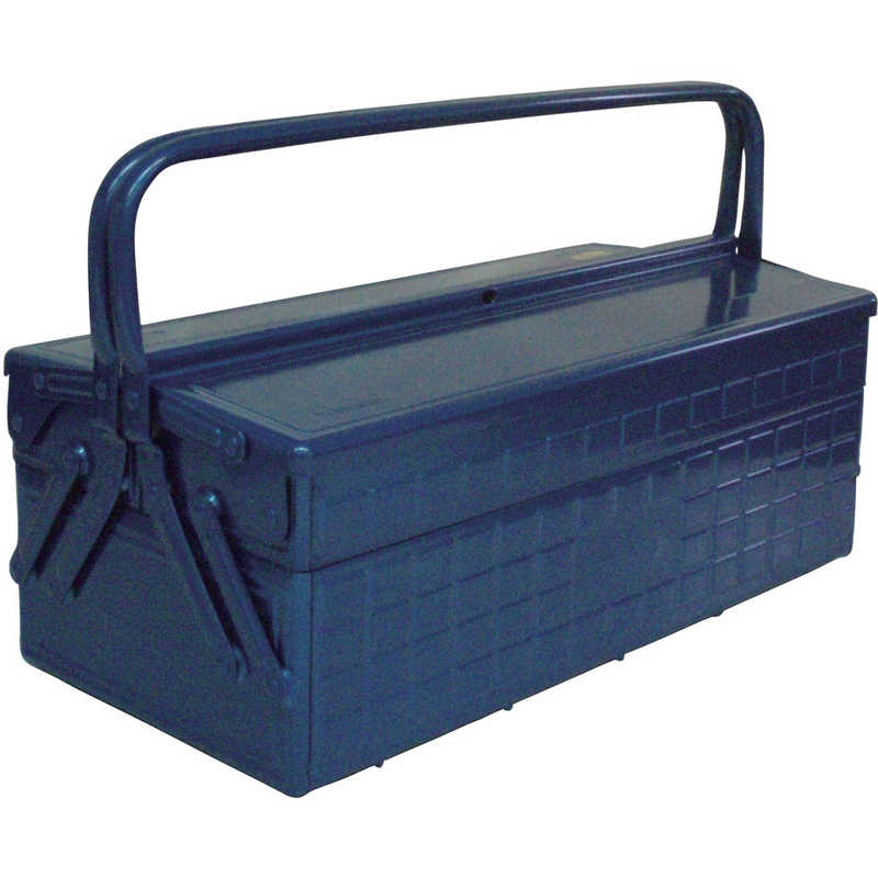 トラスコ中山　2段式工具箱 472X220X289 ブルー　GL470B