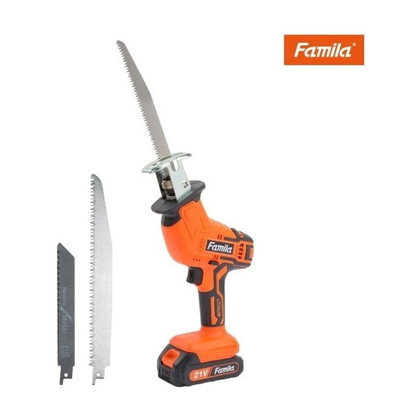 ファミリー・ライフ ファミラ 充電式コードレス電動ノコギリ6点セット 替え刃2枚付き(0418910) メーカー直送 7,569円