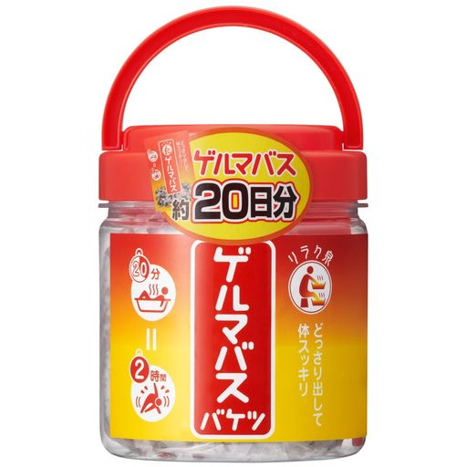 リラク泉 ゲルマバス バケツサイズ 元祖 汗だし 発汗 スッキリ 有機ゲルマ バスソルト 入浴剤 たっぷり 500G