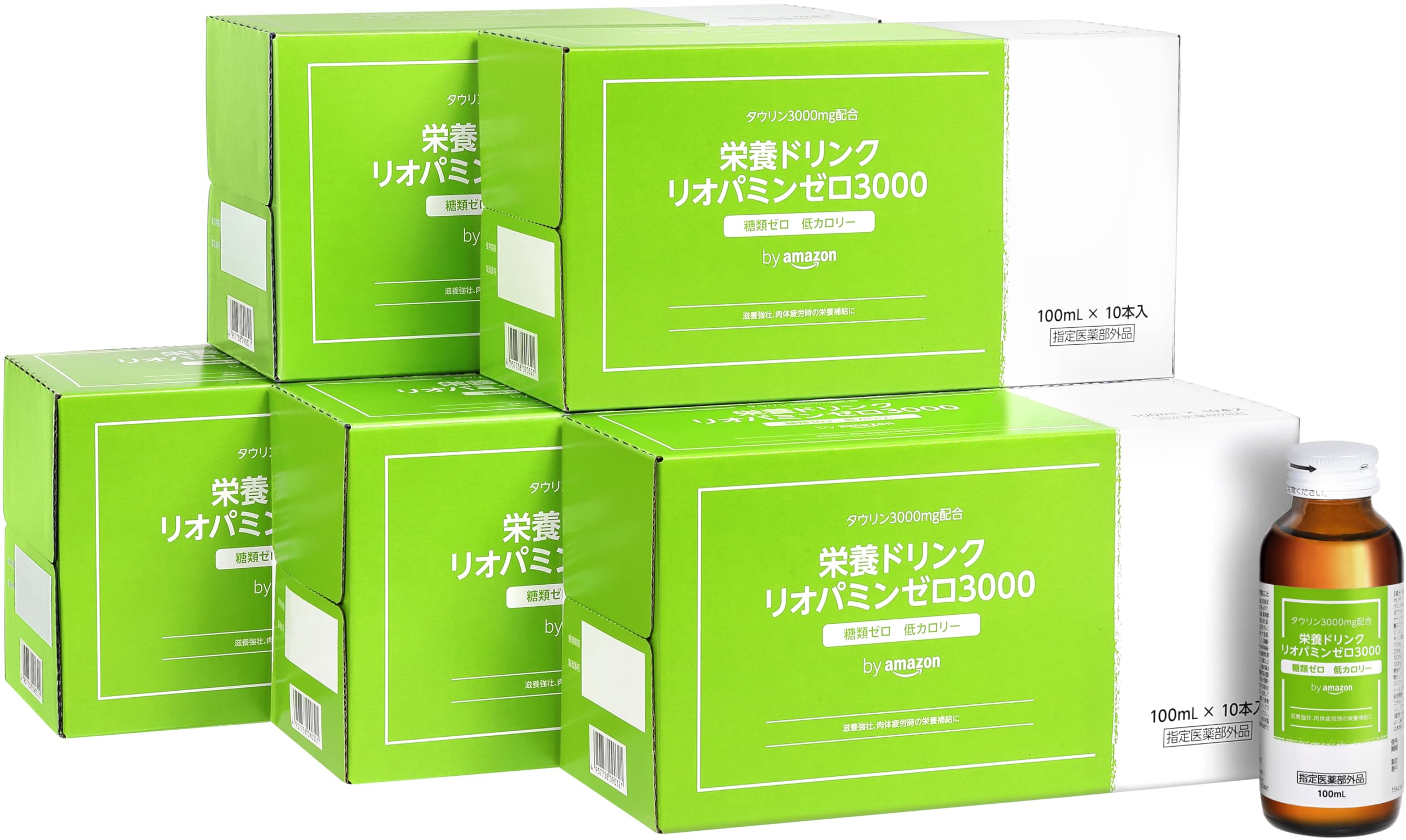 [指定医薬部外品] by Amazon 栄養ドリンク リオパミンゼロ3000 100ml x 50本 (PHARMA CHOICE)