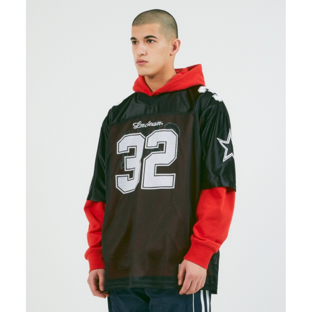 Tシャツ・カットソー LMC STAR FOOTBALL JERSEY black 0LM24STS131BLK LMC Star Football Jersey - Black | International Store