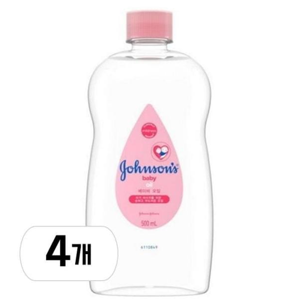 ジョンスンズベビー オイル 500ml 4個