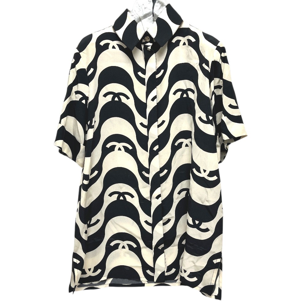 半袖Ｔシャツ P70211 ココマーク ウェーブ 21P アパレル 半袖 シルク ブラック