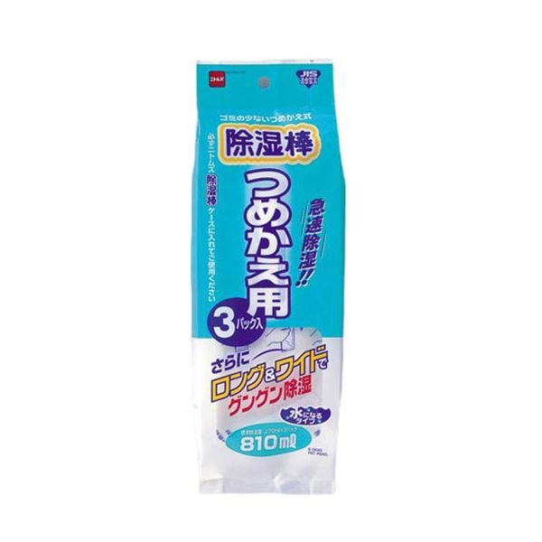 [5セット] ニトムズ 除湿棒 つめ替用 3個入 E0690X5