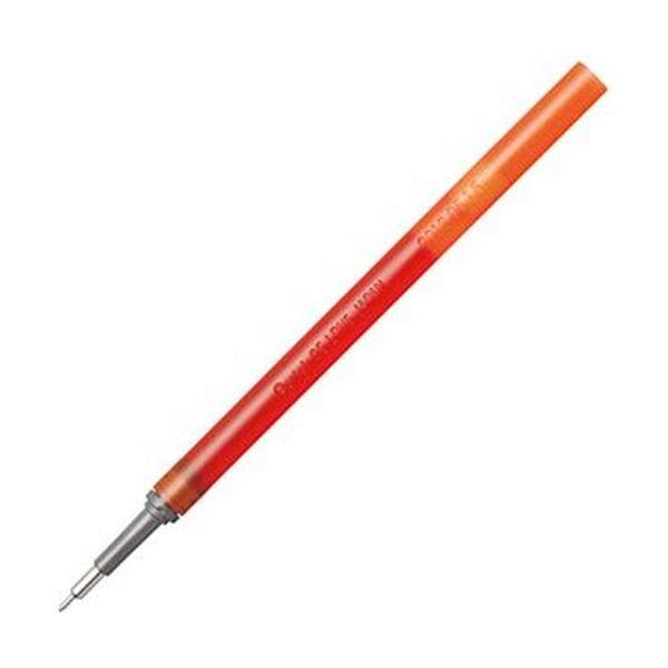 (まとめ)ぺんてる ゲルインキボールペン ノック式エナージェル インフリー 替芯 0.5mm オレンジ XLRN5TL-F 1セット(10本)(×20セット)
