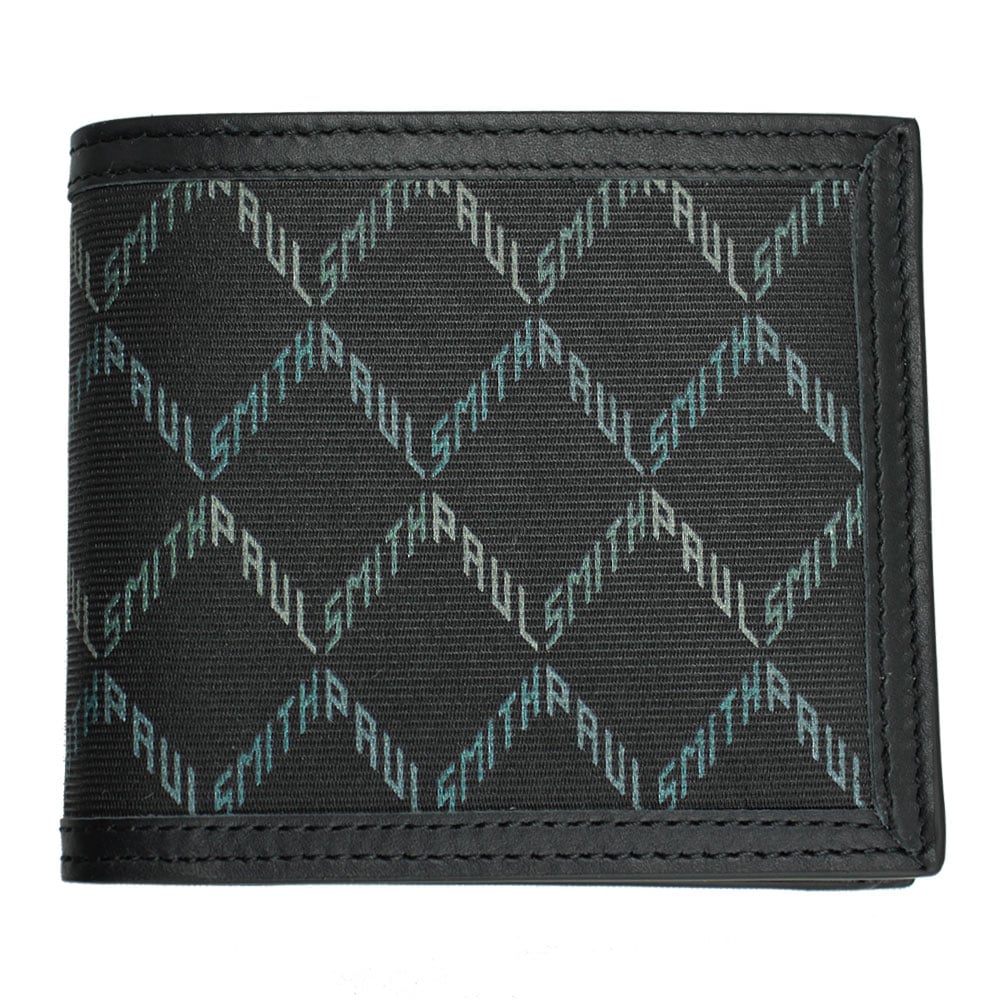 二つ折り財布 ジオ PVC/レザー ブラック/マルチカラー M1A 4833 GMONGR