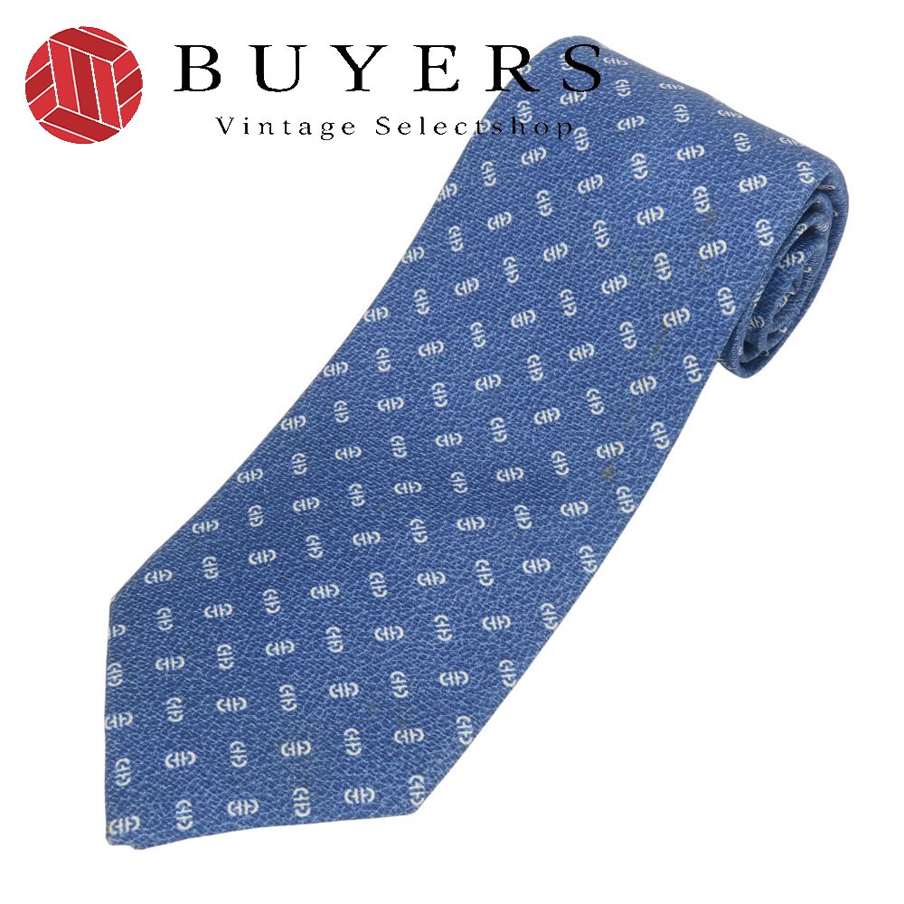 中古 ネクタイ シルク ブルー ブルー ビジネス 紳士 スーツ メンズ 男性