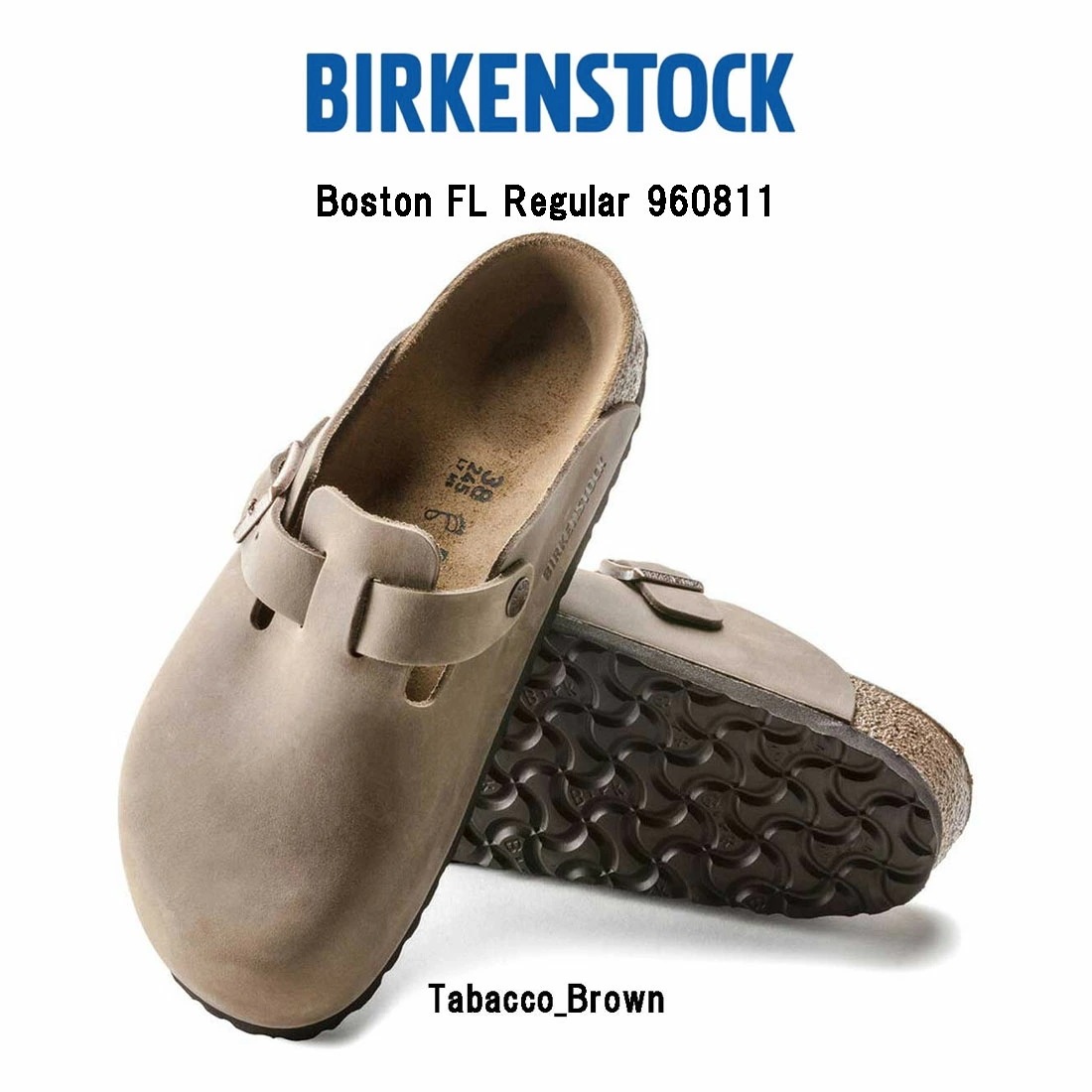BIRKENSTOCK ボストン クロッグ サボサンダル ユニセックス Boston FL Regular 960811