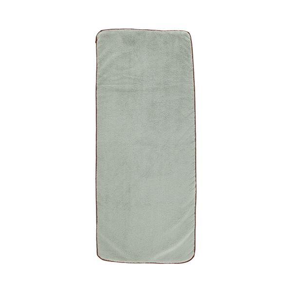 （まとめ） 丸眞 トアラフェイスタオル トアラグリーン 1枚 [x10セット]