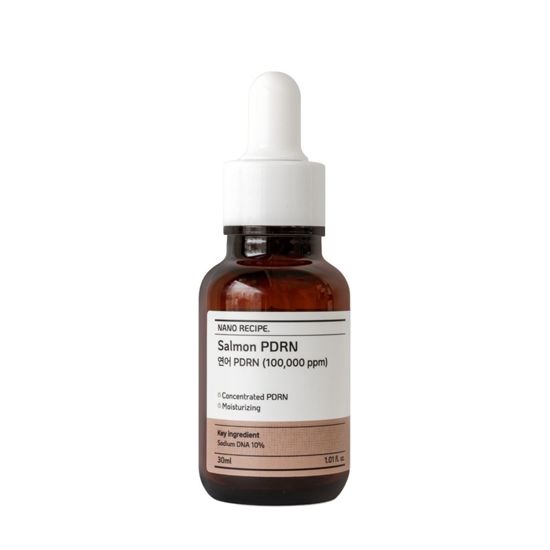 ナノレシピPDRNサーモンDNA 100 000ppm原液ブースターショットMTSローラーアンプル30ml1個